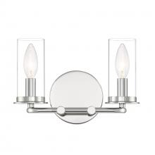 Designers Fountain D268C-2B-PN - Hudson Heights 11" 2-Light Vanity