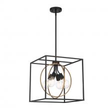 Designers Fountain D276M-15P-MB - Kew Gardens 15" 4-Light Pendant