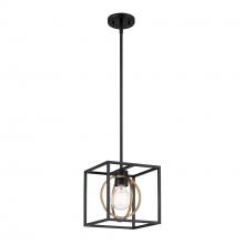 Designers Fountain D276M-8P-MB - Kew Gardens 8.5" 1-Light Convertible Pendant