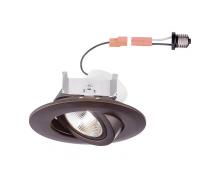 Designers Fountain EVL4742BBZ30 - 4 in. 3000K Remodel Directional Gimbal Bronze Integrated LED Recessed Trim