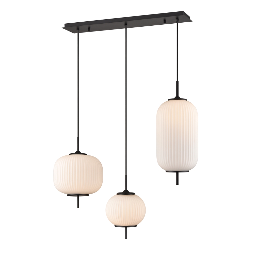MOUNT PEARL 3LT LINEAR PENDANT