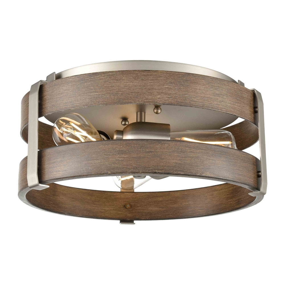 FORT GARRY 3 LT FLUSH MOUNT