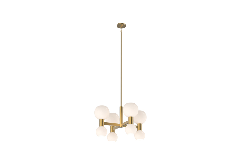 LILLOOET 8 LT CHANDELIER