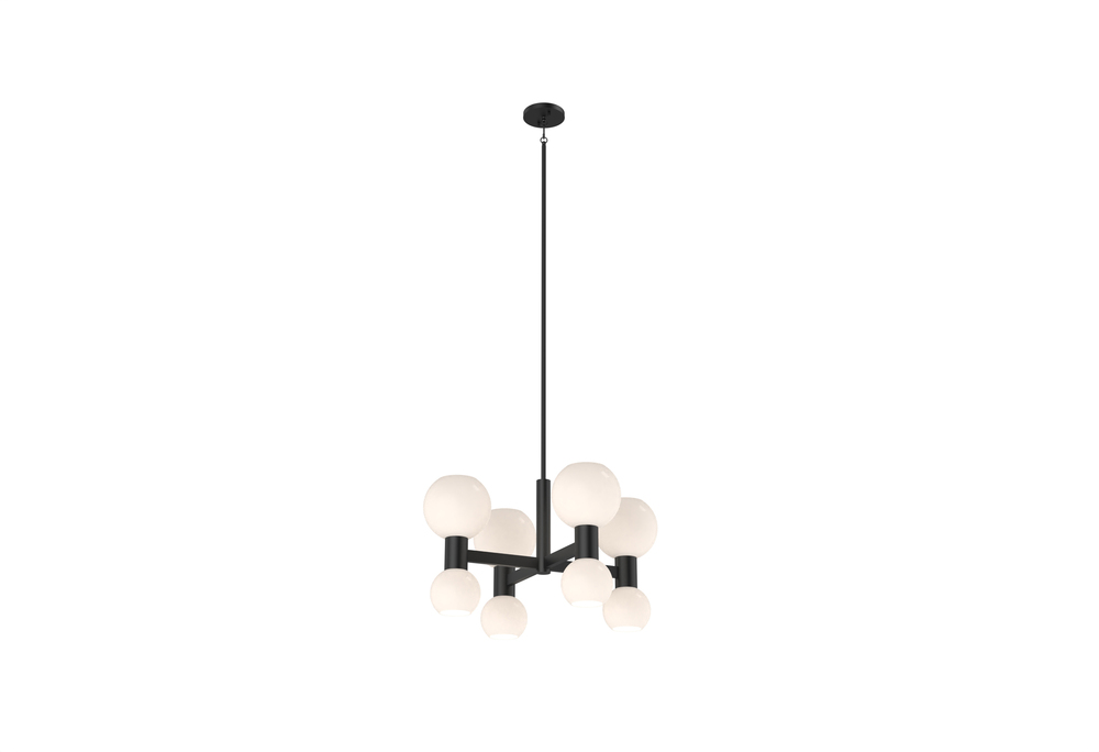 LILLOOET 8 LT CHANDELIER