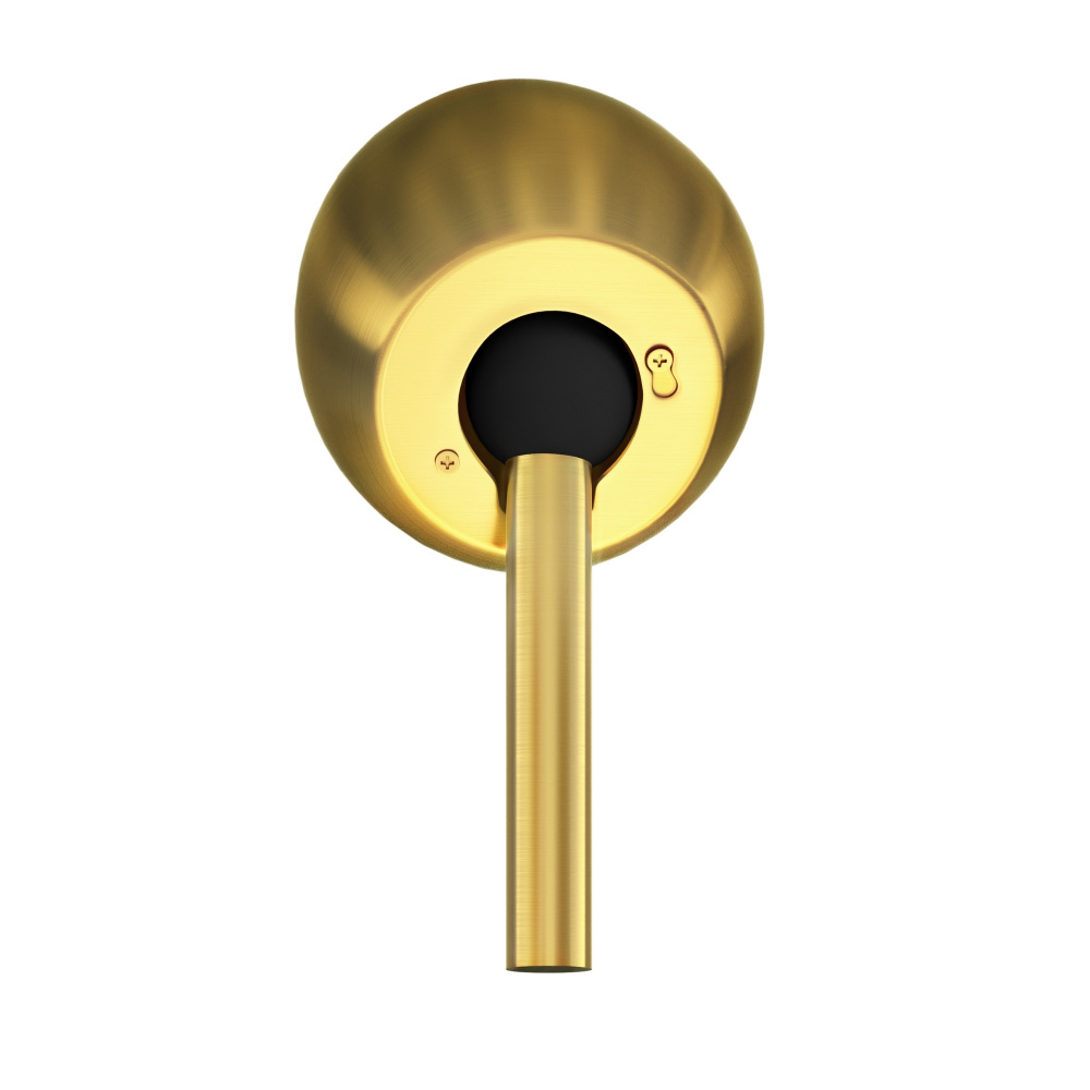 0° - 60° Cathedral Mount for Atlas Fans - Brushed Brass Finish