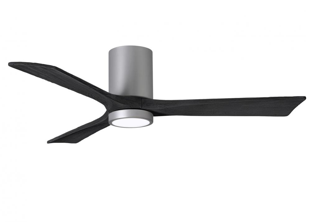 Irene - 3HLK - Brushed Nickel - Matte Black - 52" Blades