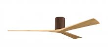 Matthews Fan Company IR3H-WN-LM-72 - Irene - 3H - Walnut Tone - Light Maple Blades - 72" Blades
