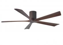 Matthews Fan Company IR5H-TB-WA-60 - Irene - 5H - Textured Bronze - Walnut Tone Blades - 60" Blades