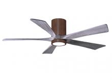 Matthews Fan Company IR5HLK-WN-BW-52 - Irene - 5HLK - Walnut Tone - Barn Wood Tone Blades - 52" Blades