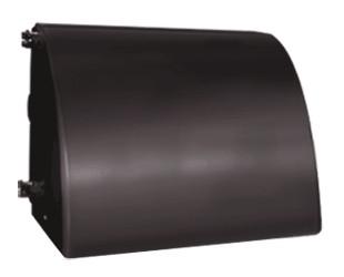 WALLPACK 26W CFL 120V FULL C/O EMERGENCY BATTERY B/U BRONZE