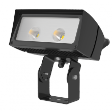 RAB Lighting FFLED26TB55/480/PCS4 - Flood 3402 Lumens Ffled 26W 5Hx5V 480W swivel photocell 5000K cool led stunnion bronze
