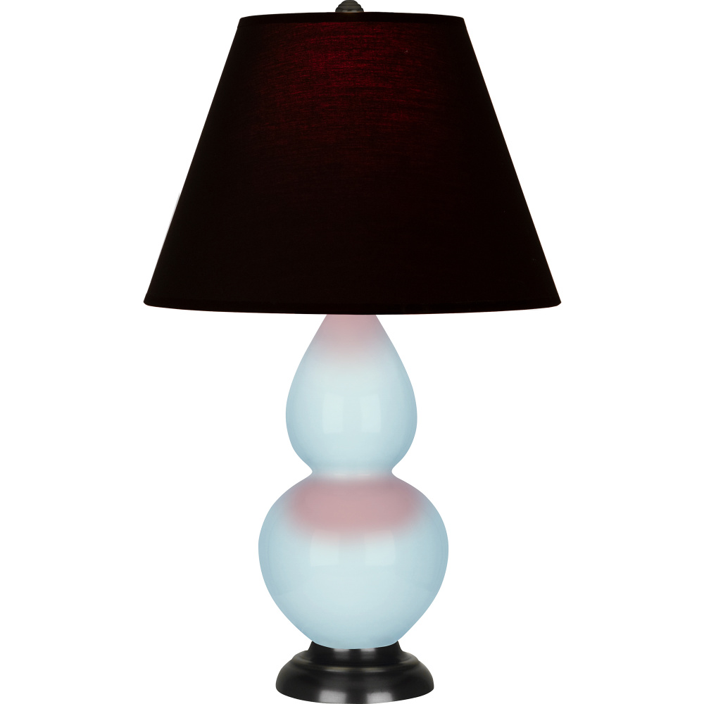 Baby Blue Small Double Gourd Accent Lamp