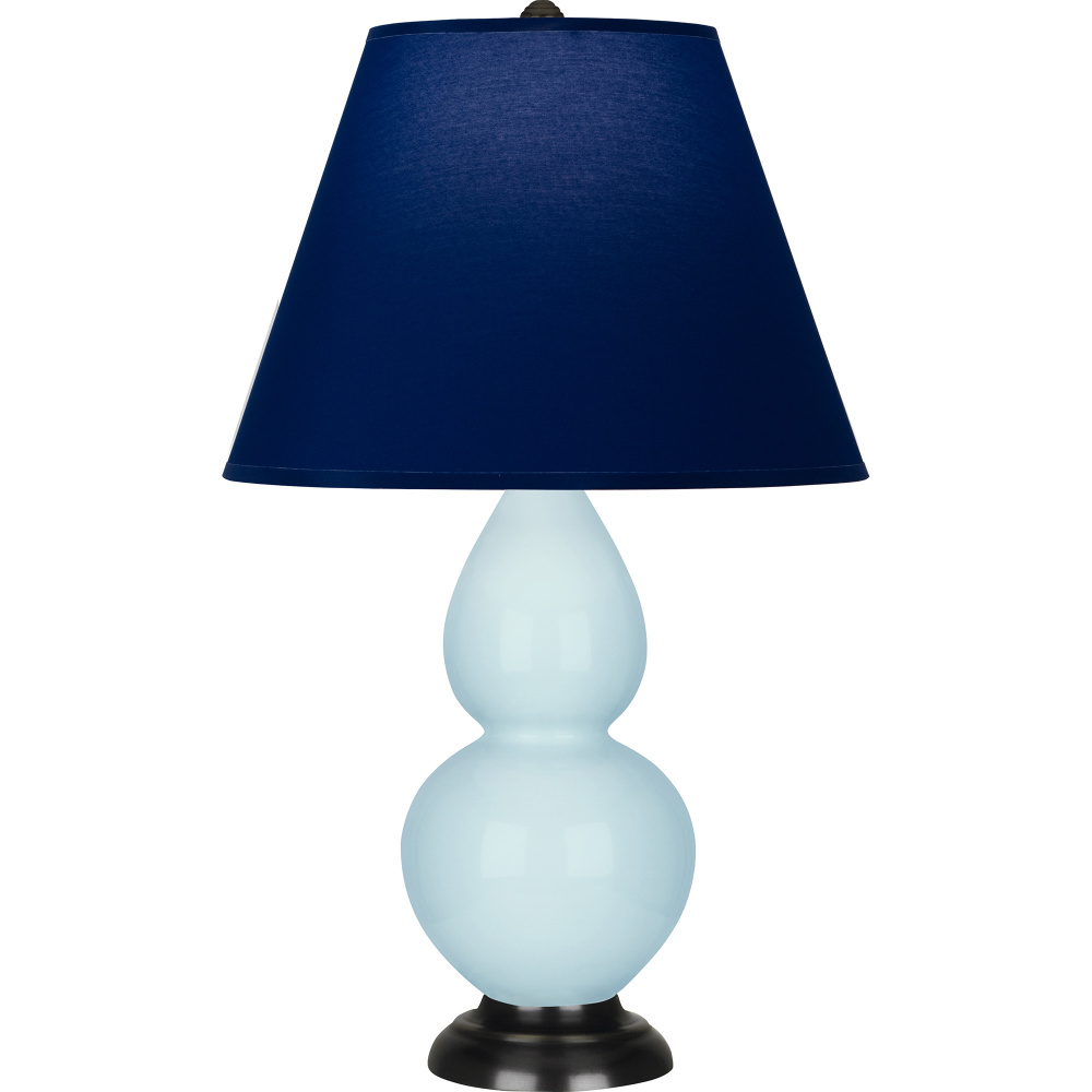 Baby Blue Small Double Gourd Accent Lamp