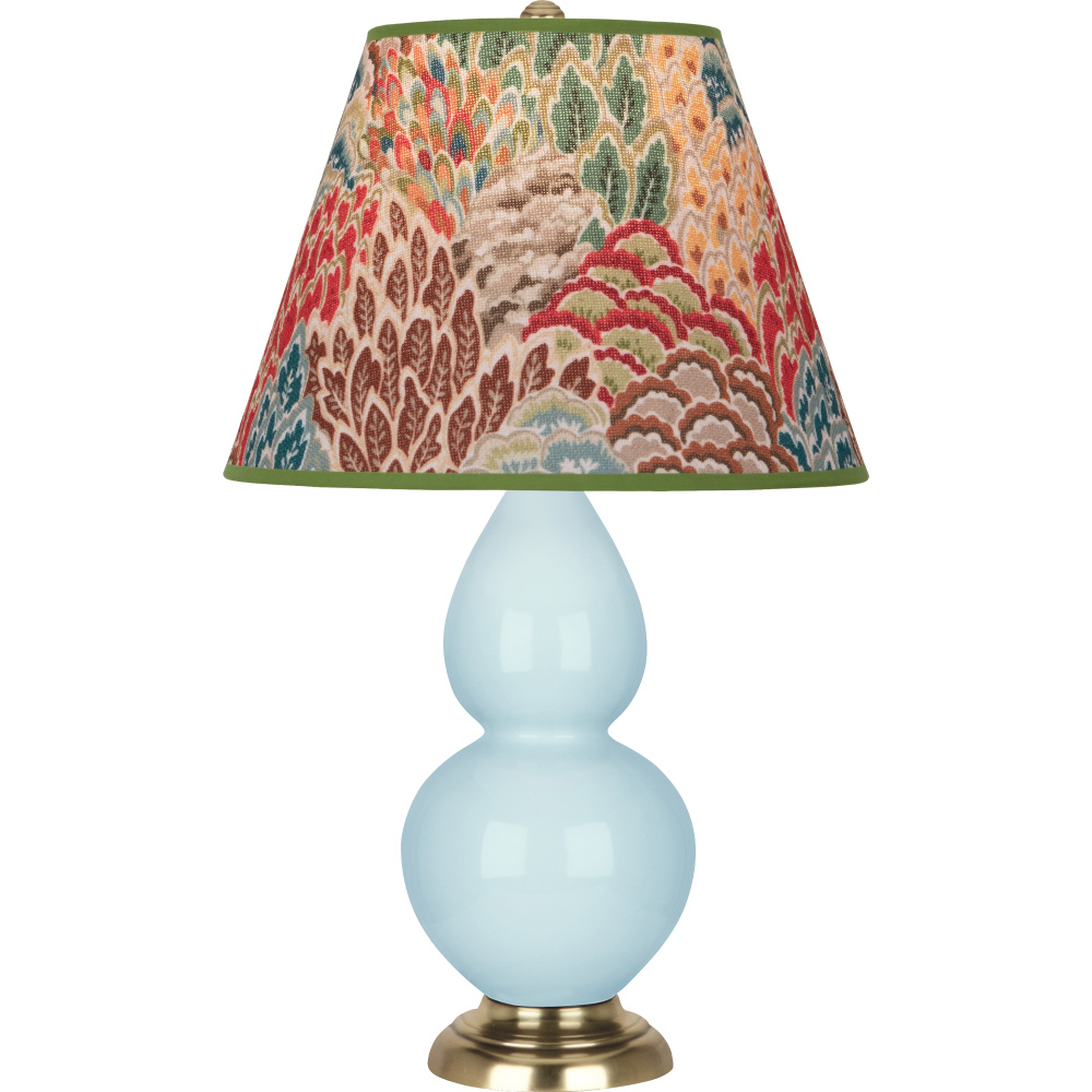 Baby Blue Small Double Gourd Accent Lamp