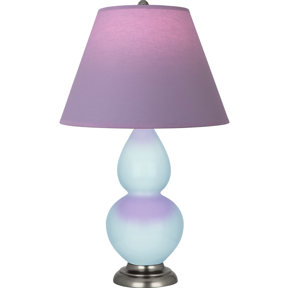 Baby Blue Small Double Gourd Accent Lamp