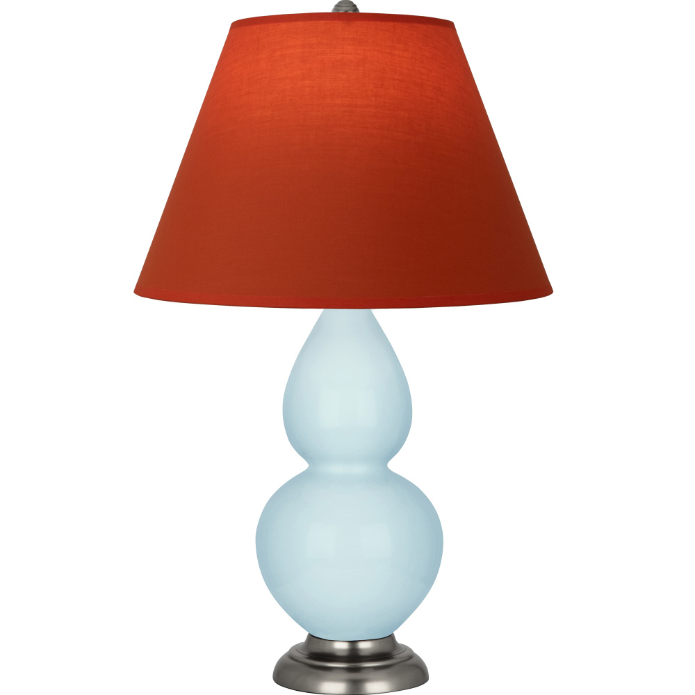 Baby Blue Small Double Gourd Accent Lamp