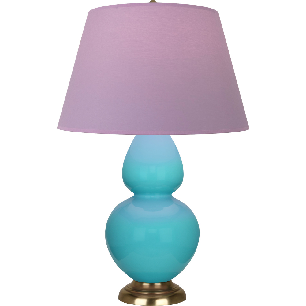 Egg Blue Double Gourd Table Lamp