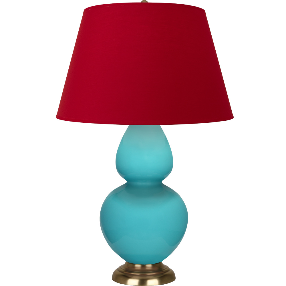 Egg Blue Double Gourd Table Lamp