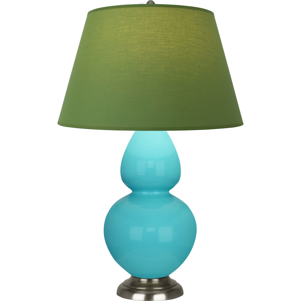 Egg Blue Double Gourd Table Lamp