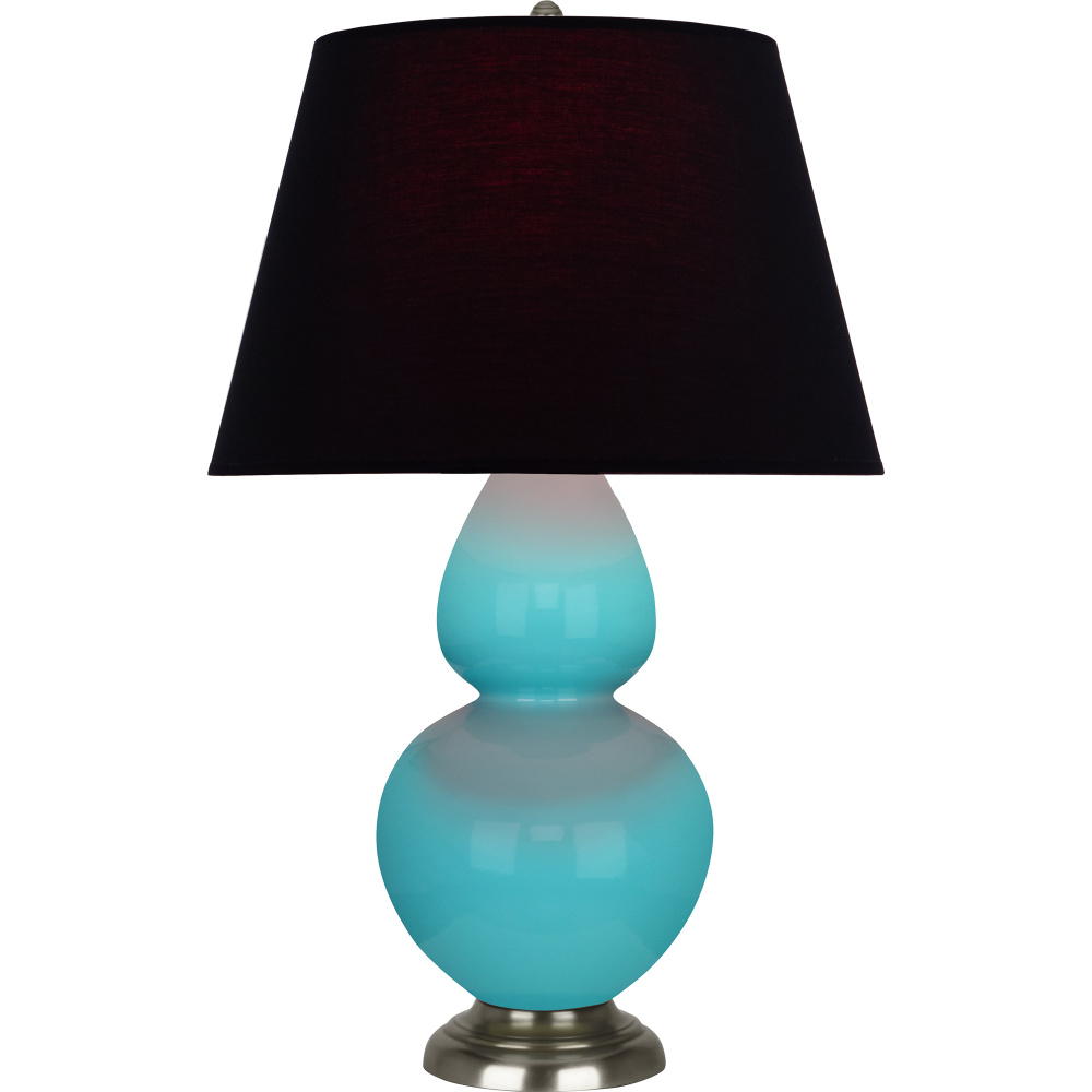Egg Blue Double Gourd Table Lamp