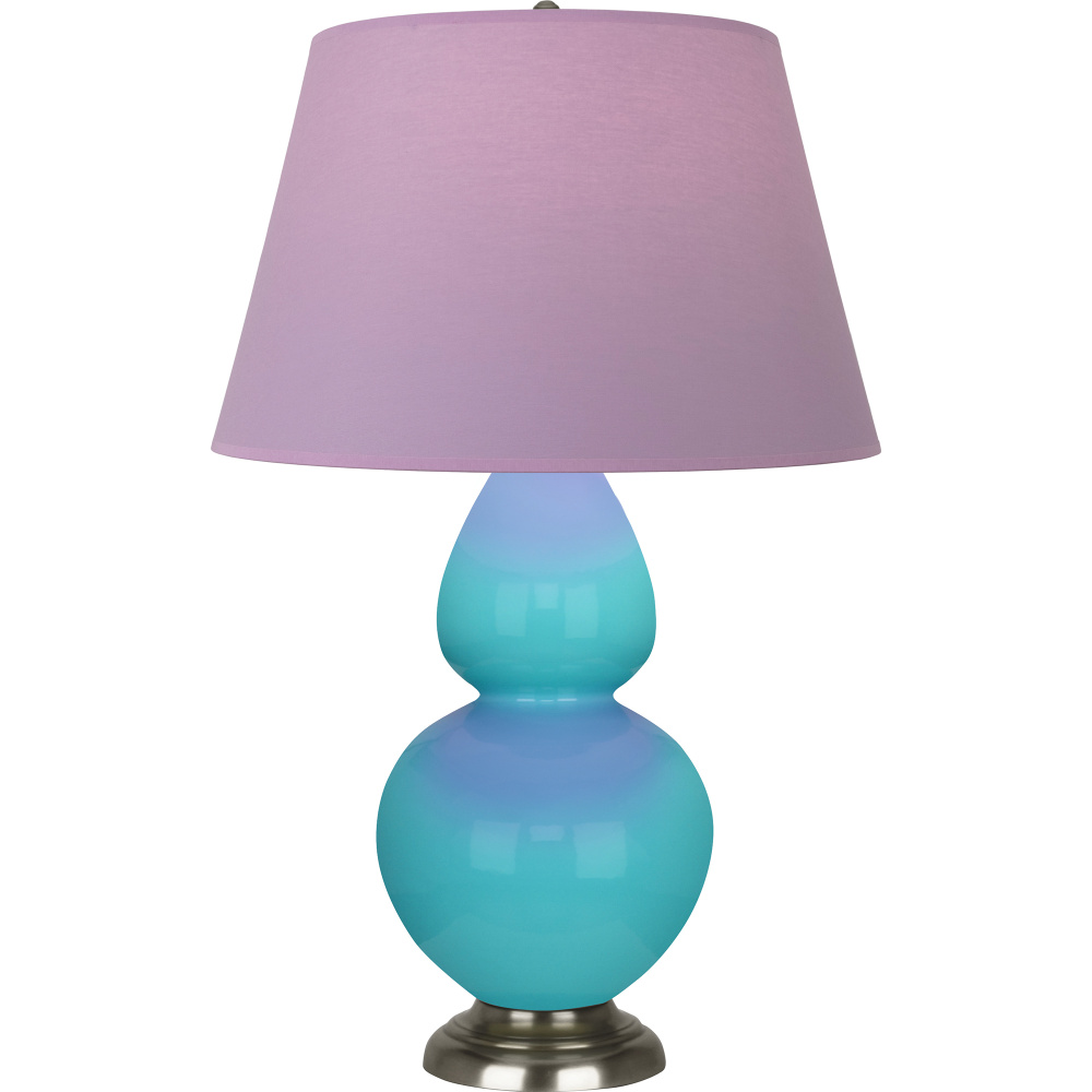 Egg Blue Double Gourd Table Lamp