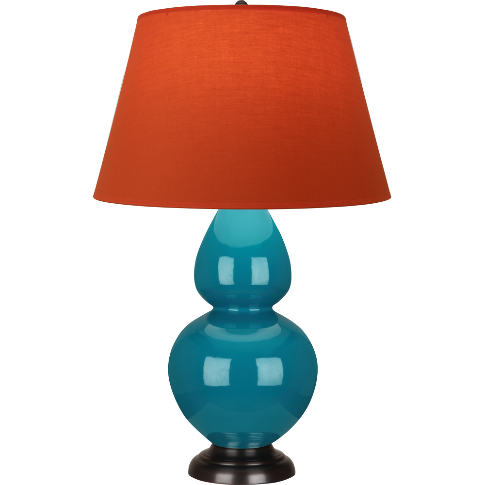 Peacock Double Gourd Table Lamp