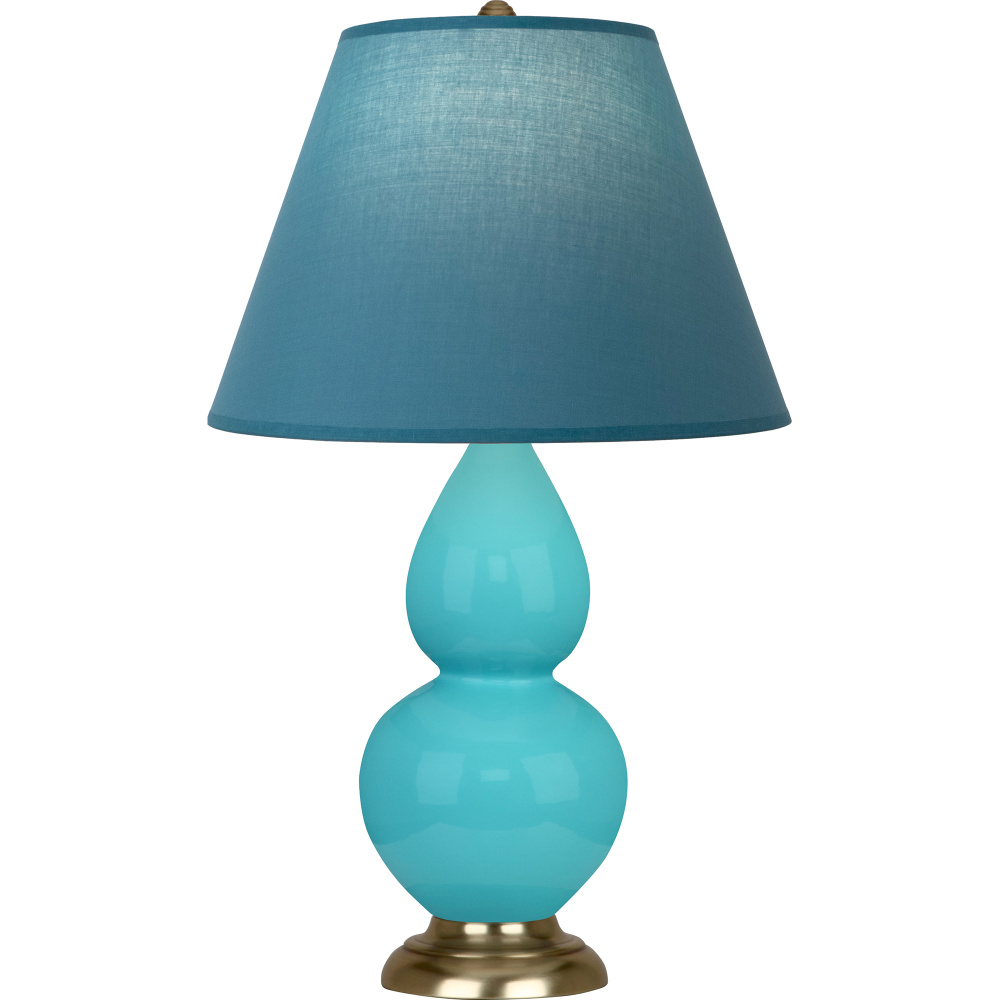Egg Blue Small Double Gourd Accent Lamp