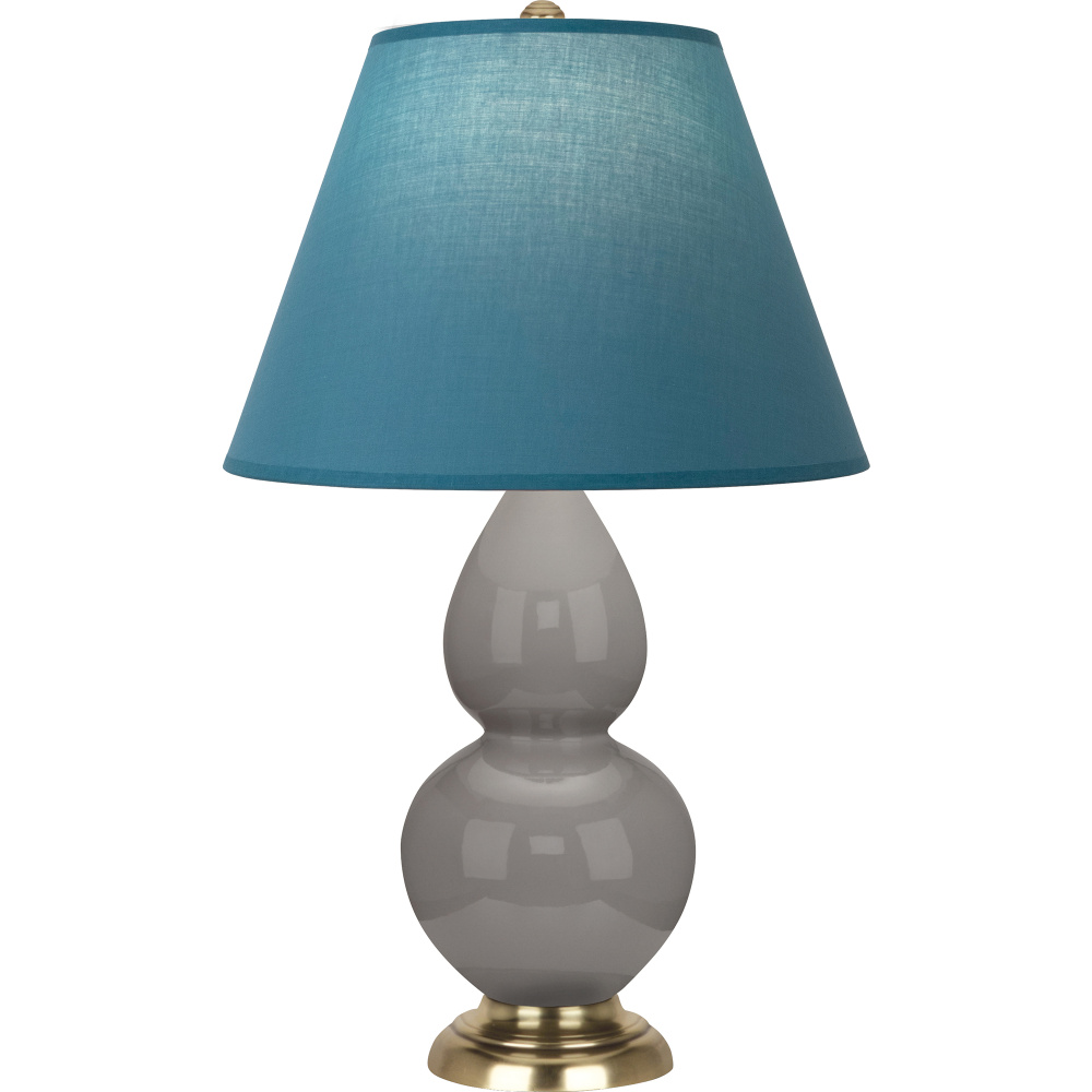 Smokey Taupe Small Double Gourd Accent Lamp