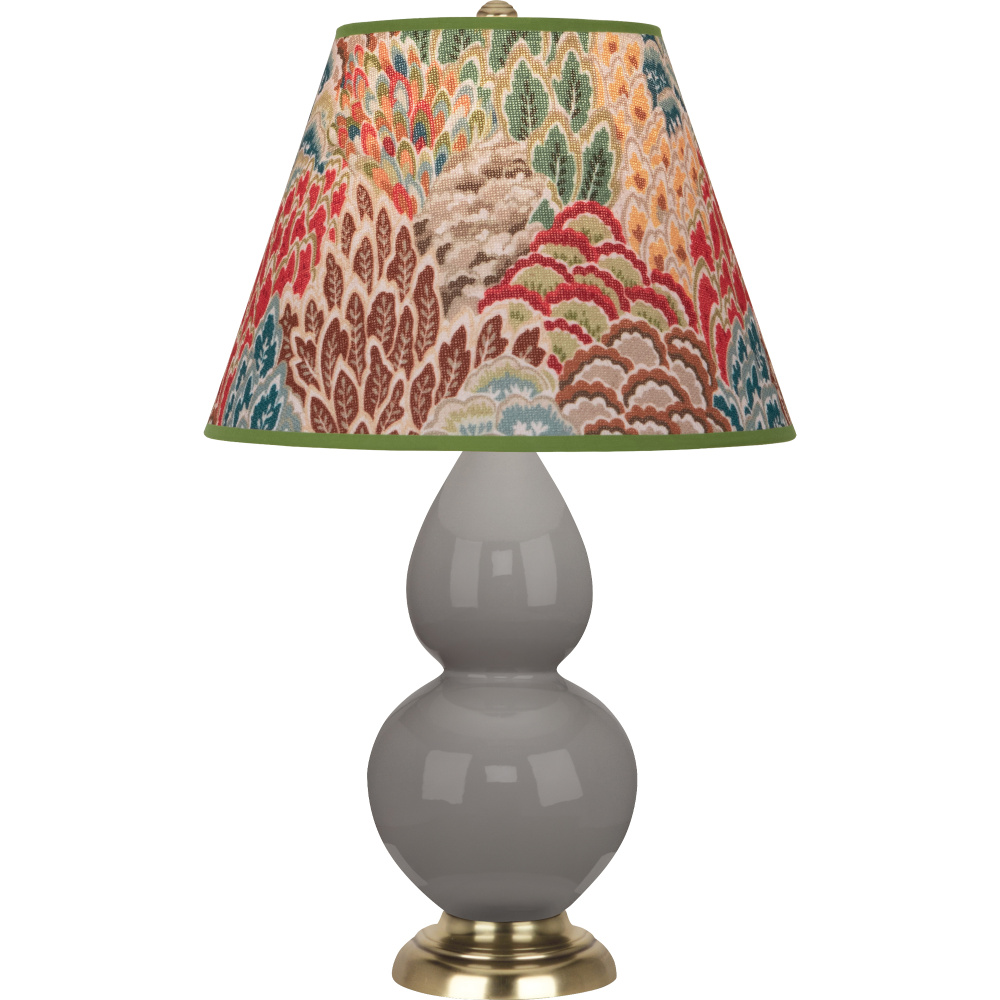 Smokey Taupe Small Double Gourd Accent Lamp