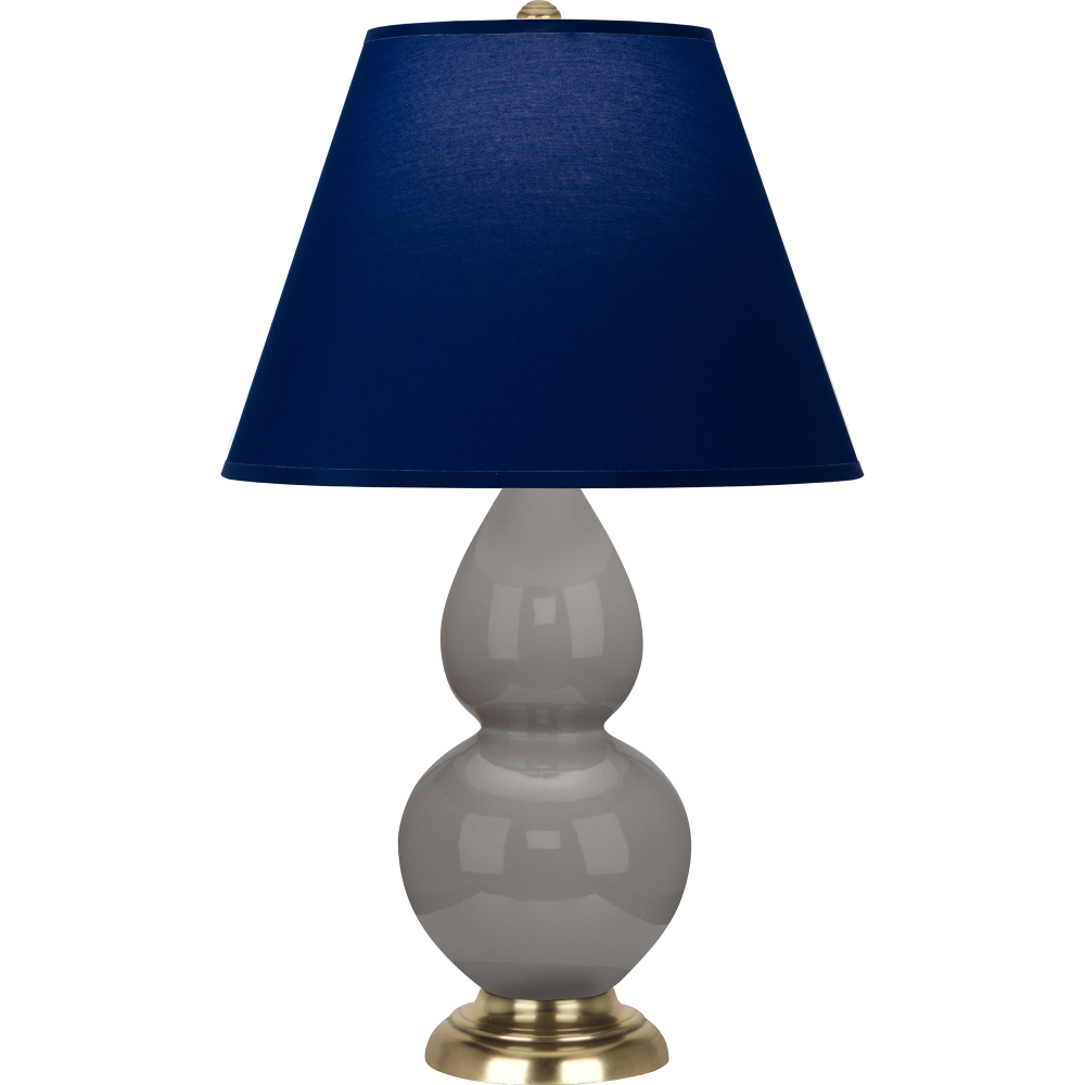 Smokey Taupe Small Double Gourd Accent Lamp