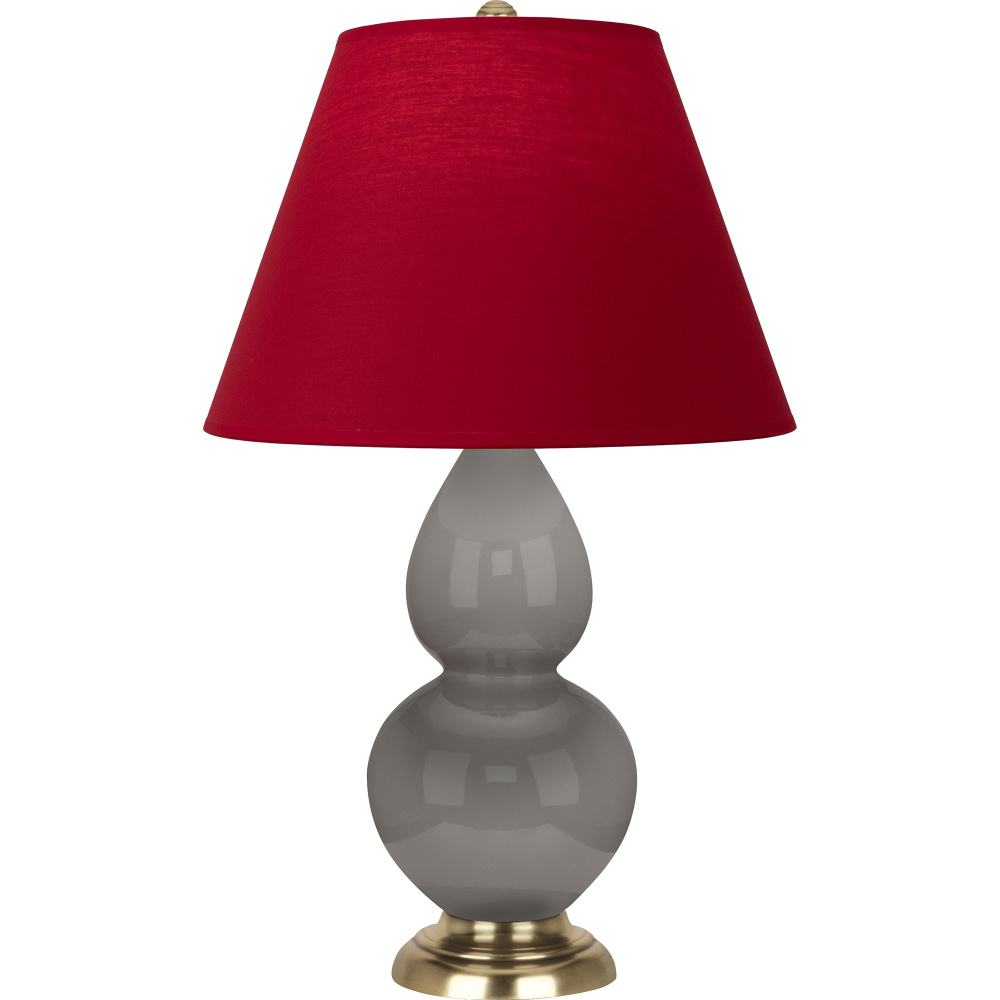 Smokey Taupe Small Double Gourd Accent Lamp