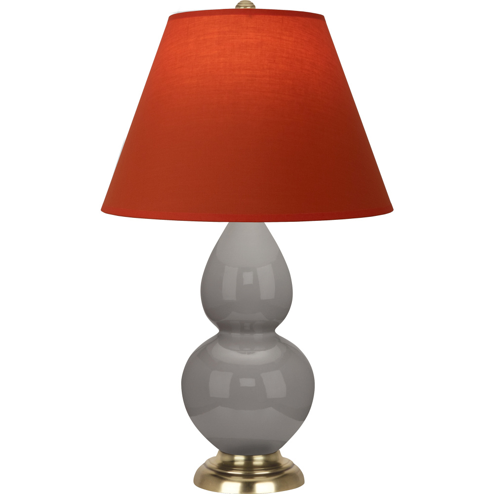 Smokey Taupe Small Double Gourd Accent Lamp