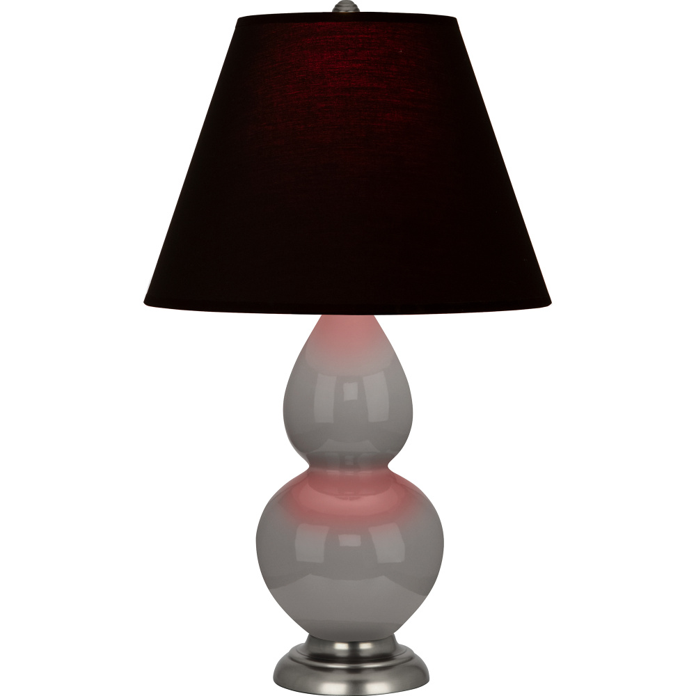 Smokey Taupe Small Double Gourd Accent Lamp