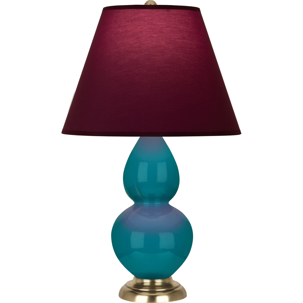 Peacock Small Double Gourd Accent Lamp