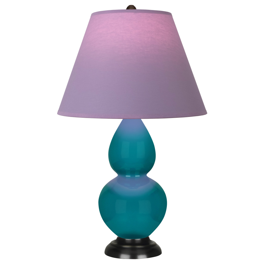 Peacock Small Double Gourd Accent Lamp