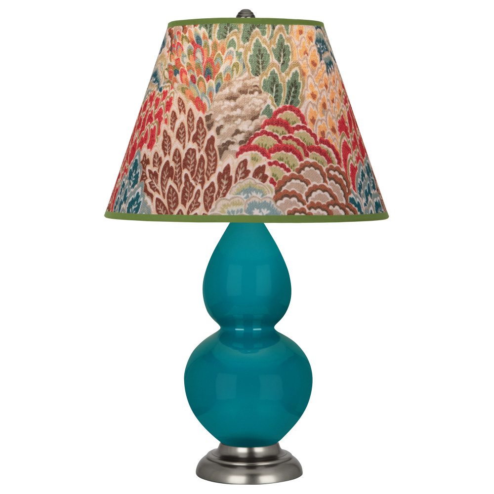Peacock Small Double Gourd Accent Lamp