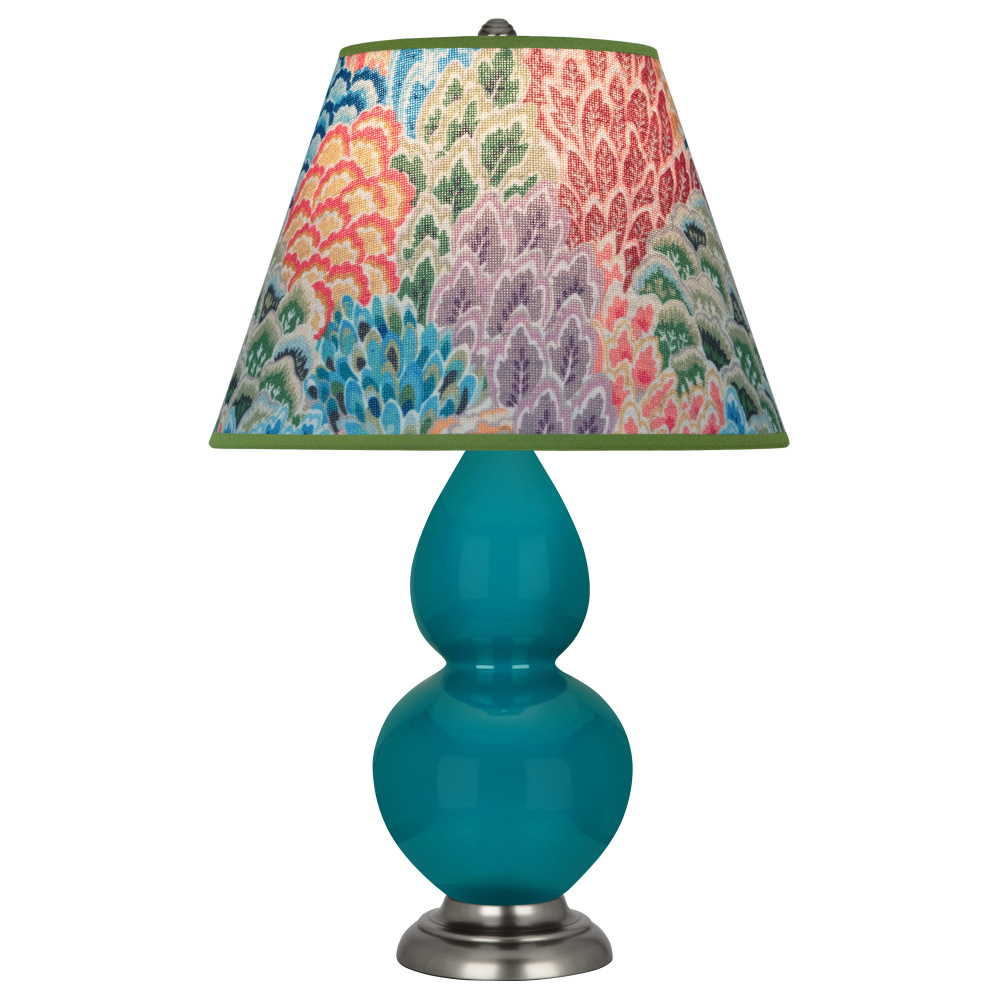 Peacock Small Double Gourd Accent Lamp