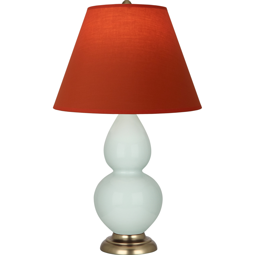 Celadon Small Double Gourd Accent Lamp