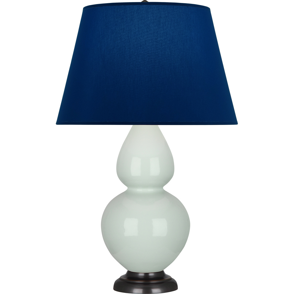 Celadon Double Gourd Table Lamp