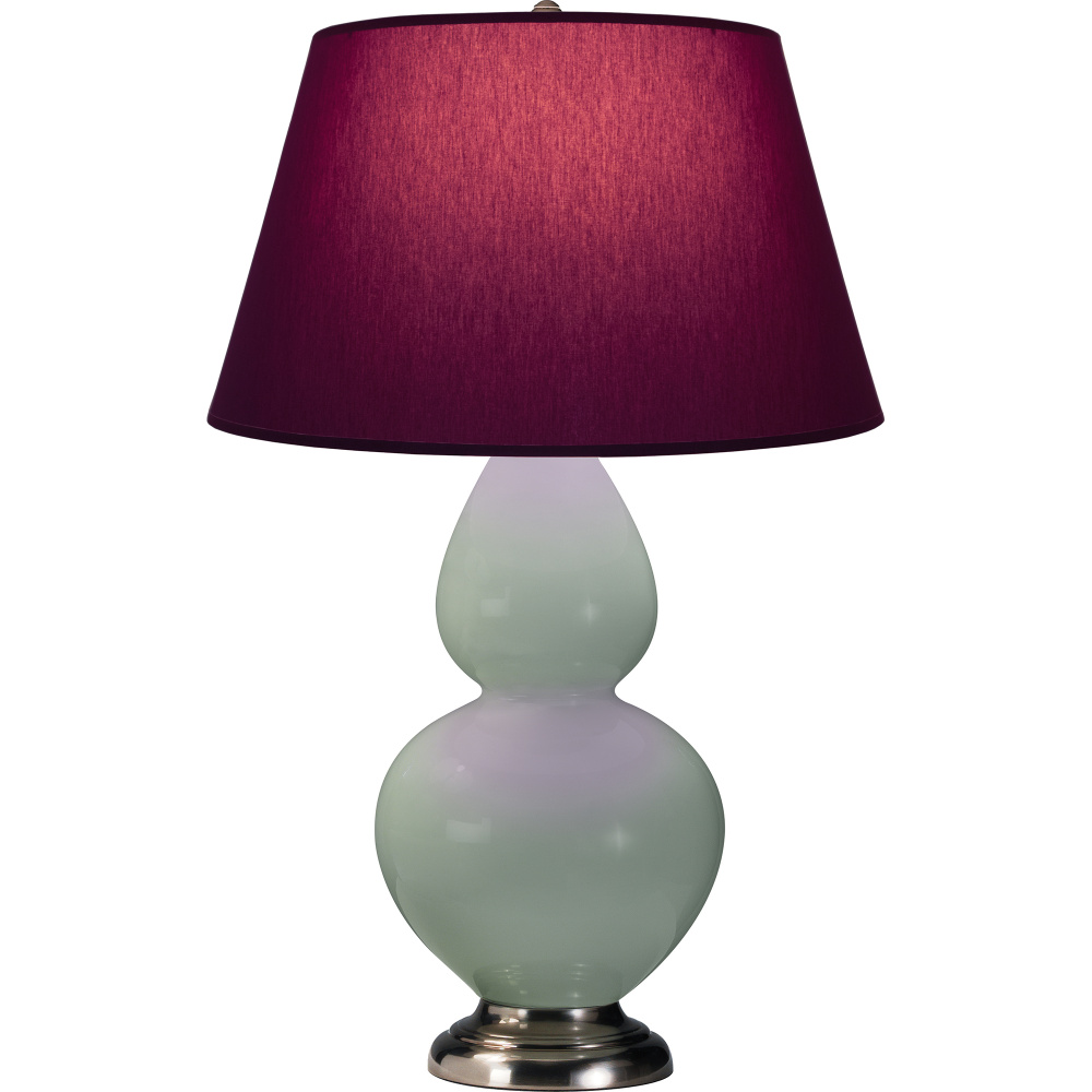 Celadon Double Gourd Table Lamp