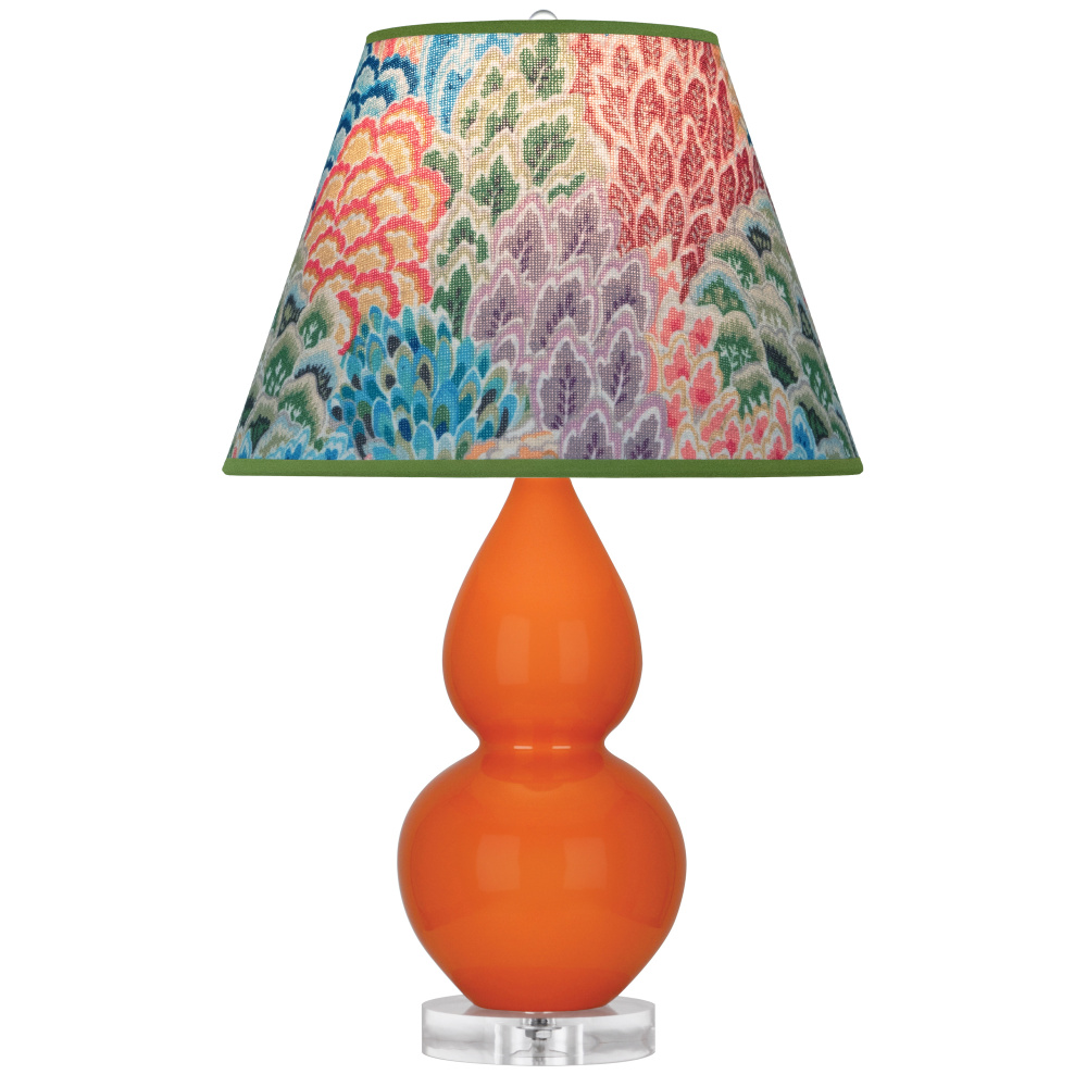 Pumpkin Small Double Gourd Accent Lamp