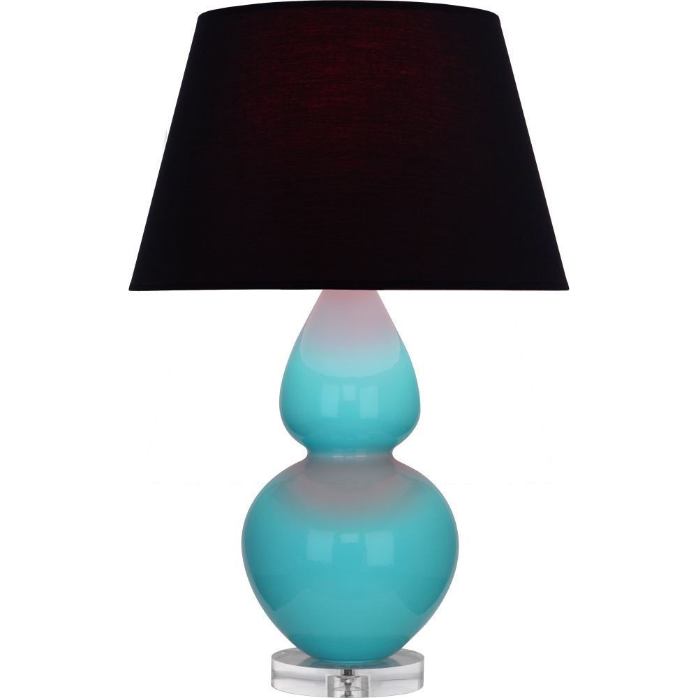 Egg Blue Double Gourd Table Lamp