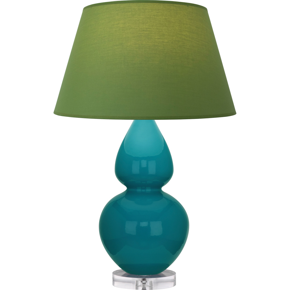 Peacock Double Gourd Table Lamp