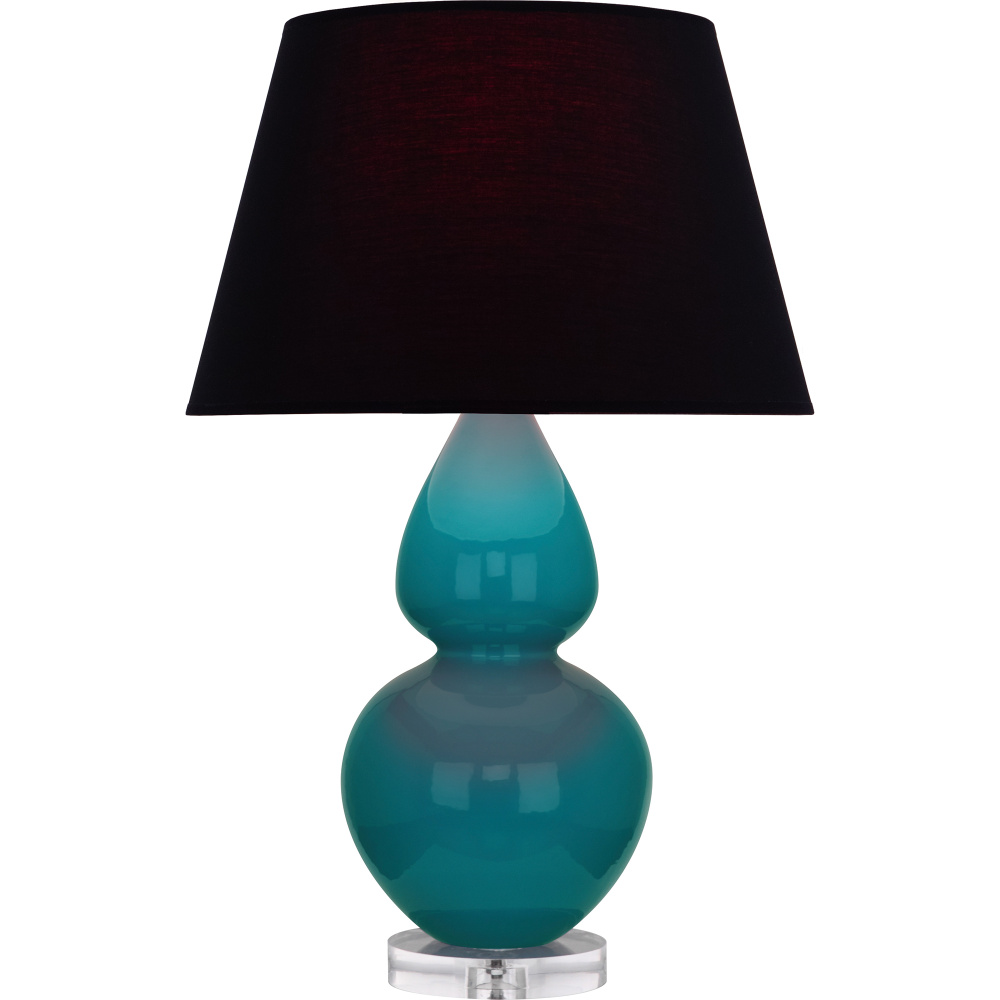 Peacock Double Gourd Table Lamp