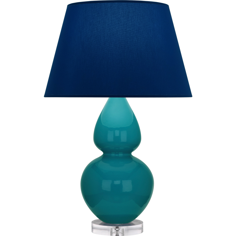 Peacock Double Gourd Table Lamp