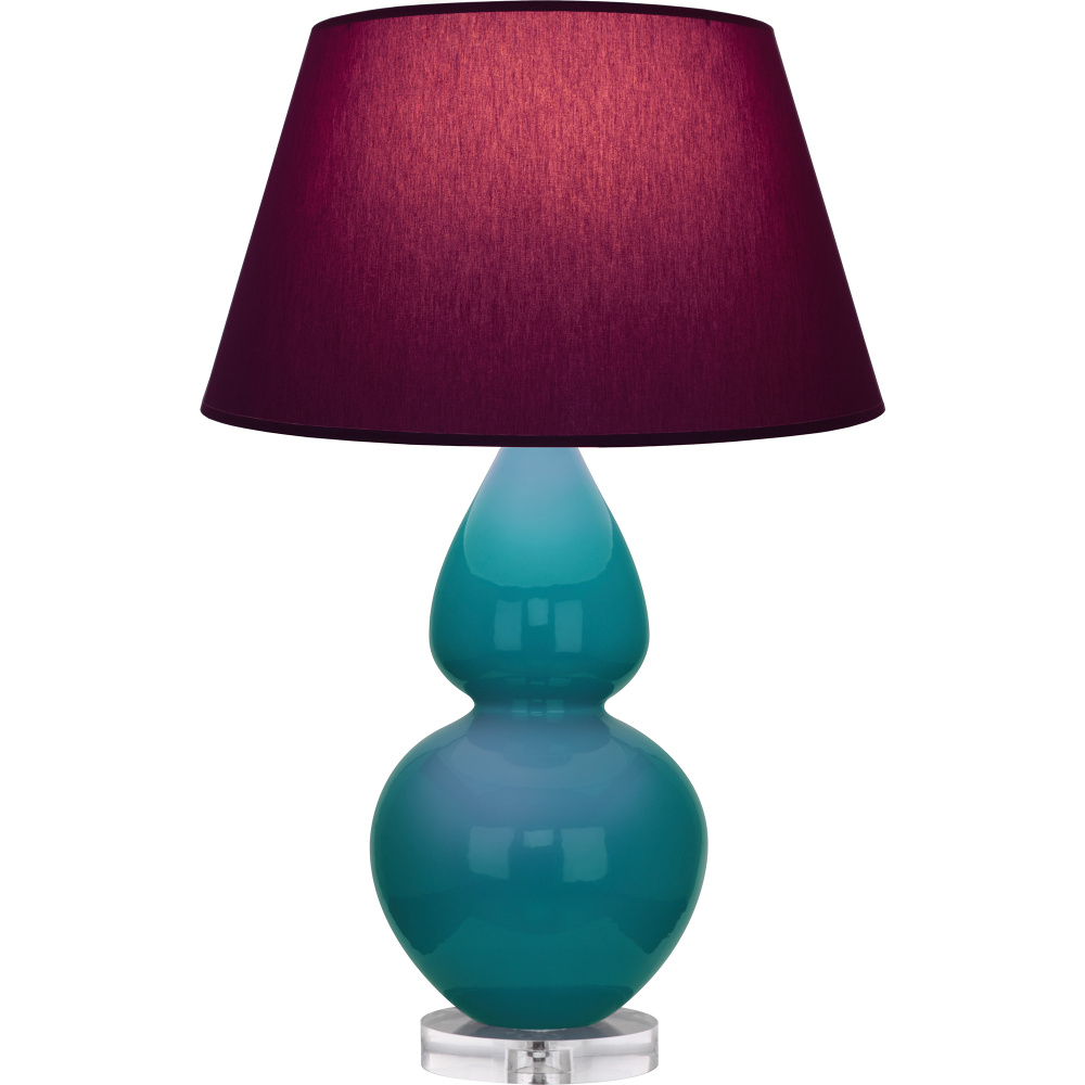 Peacock Double Gourd Table Lamp