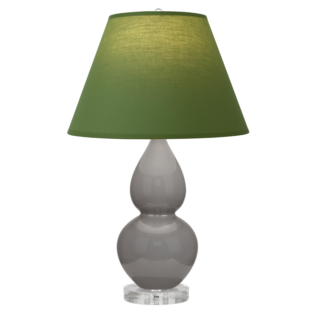 Smokey Taupe Small Double Gourd Accent Lamp