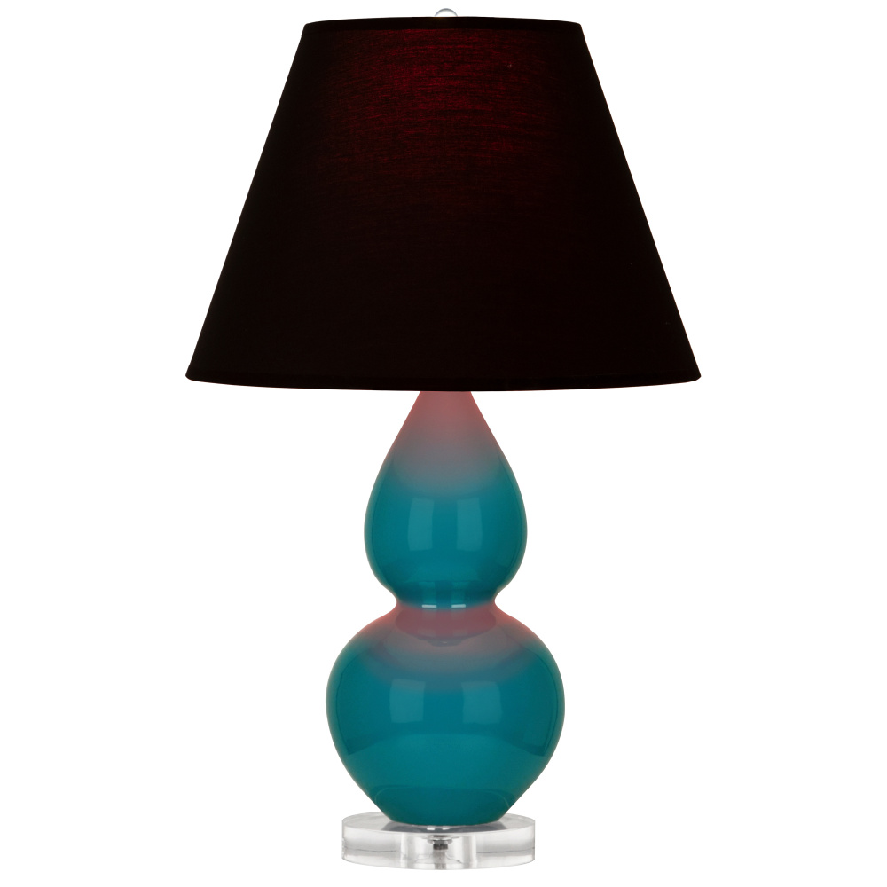 Peacock Small Double Gourd Accent Lamp