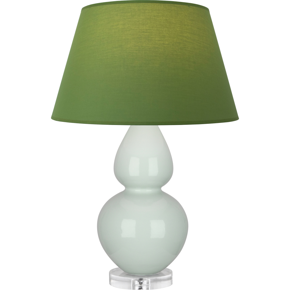 Celadon Double Gourd Table Lamp