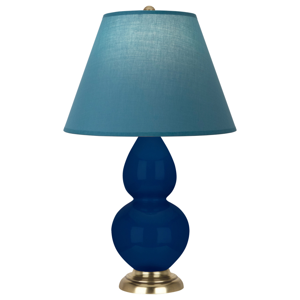 Cobalt Small Double Gourd Accent Lamp